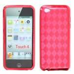 Wholesale iPod touch 4 Gel Case (Red Diamond)